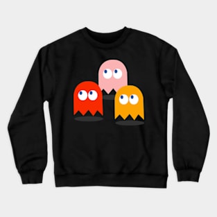 Retro Videogame Ghosts Crewneck Sweatshirt